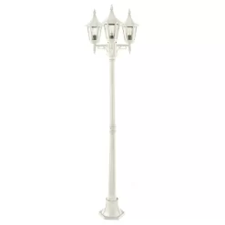 Rimini/Milano 3 Buiten Park Lamp Met Grondpin Wit - Norlys - Koop Online