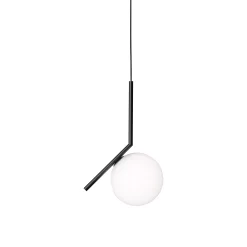IC S1 Hanglamp Matte Zwart - Flos - Koop Online