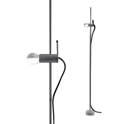 Agnoli Vloerlamp Nickel - Oluce - Koop Online