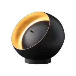 Eva Tafellamp Ø25 Zwart/Goud - Oluce - Koop Online