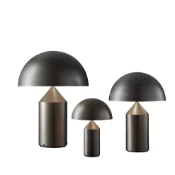Atollo Tafellamp Large Satin Bronze - Oluce - Koop Online 9 Atollo Tafellamp Large Satin Bronze - Oluce - Koop Online -Verlichting Opslag 8200900091902 atollo bordlampe large satin bronze oluce4
