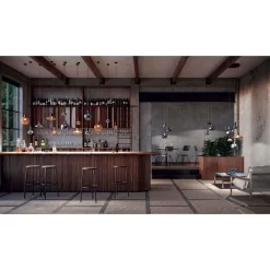 Flask B Hanglamp Metallic Black - Diesel Living With Lodes - Koop Online -Verlichting Opslag 8200900093199flask b metallic black6 1