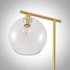 Kimya Vloerlamp Messing/Marmer - Lindby - Koop Online -Verlichting Opslag 8200900093928lindby kimya stehleuchte4