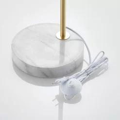 Kimya Vloerlamp Messing/Marmer - Lindby - Koop Online -Verlichting Opslag 8200900093928lindby kimya stehleuchte5