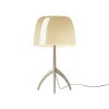 Lumiere Grande Tafellamp E27 Champagne/Warm Wit - Foscarini - Koop Online -Verlichting Opslag 8200900094068lumiere grande warm white chapagne1