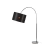 Fenda Bow Vloerlamp Ø45,5 Black/Copper/Chrome - SLV - Koop Online -Verlichting Opslag 82009000947921