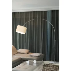 Fenda Bow Vloerlamp Ø70 White/Black - SLV - Koop Online -Verlichting Opslag 82009000948005