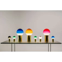 Dipping Light Portable Amber/Brushed Brass - Marset - Koop Online -Verlichting Opslag 8435516845647dipping light portable amber3