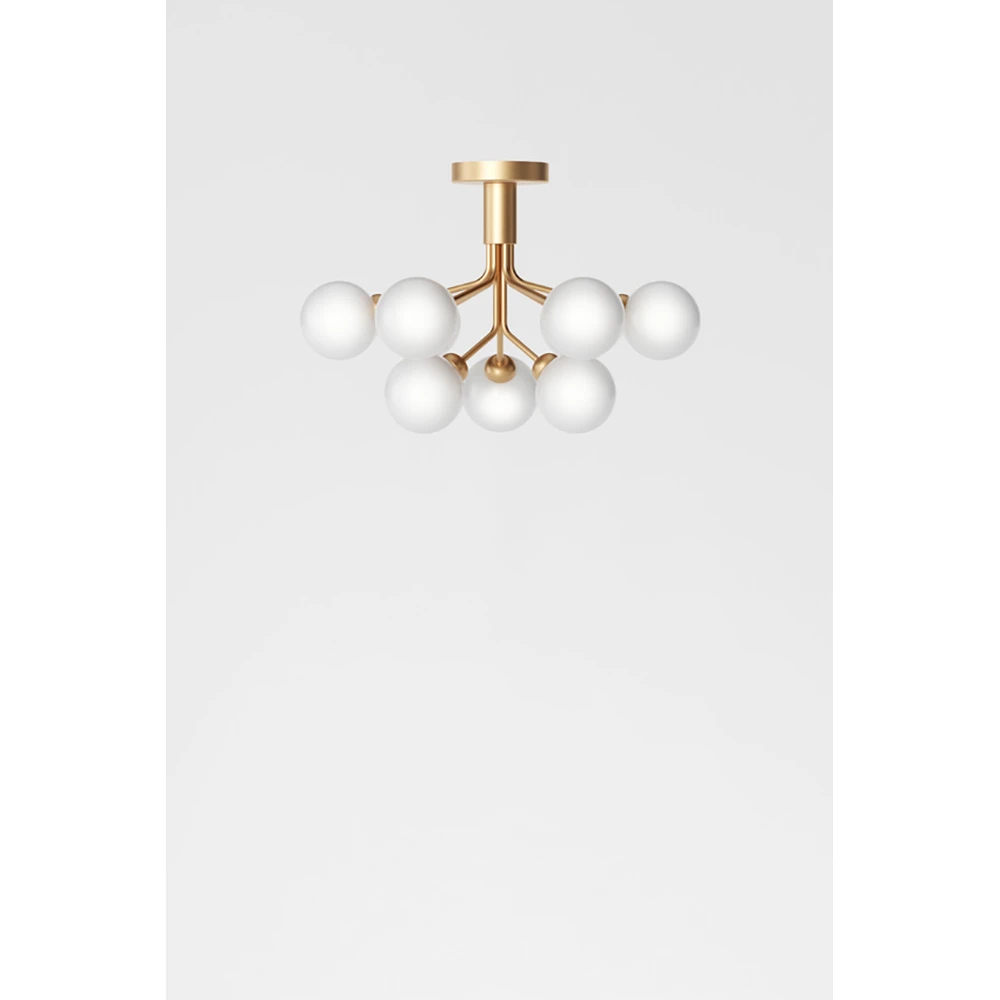 Apiales 9 Plafondlamp Brushed Brass - Nuura - Koop Online 4 Apiales 9 Plafondlamp Brushed Brass - Nuura - Koop Online - Afbeelding 2