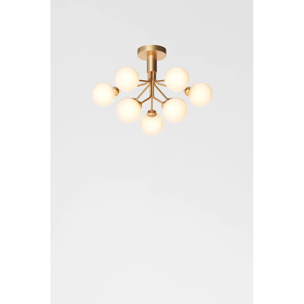 Apiales 9 Plafondlamp Brushed Brass - Nuura - Koop Online 5 Apiales 9 Plafondlamp Brushed Brass - Nuura - Koop Online - Afbeelding 3
