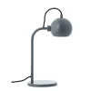 Ball Taffellamp Glossy Steel Blue - Frandsen - Koop Online -Verlichting Opslag Ball single table glossy steel blue 123419