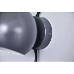 Ball Wandlamp Matt Dark Grey - Frandsen - Koop Online -Verlichting Opslag Ball all lamp dark grey closeup lifestyle FRANDSE1