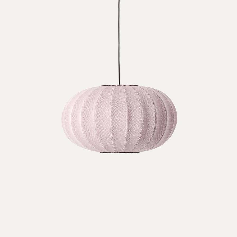 Knit-Wit 57 Oval Hanglamp Light Pink - Made By Hand - Koop Online - Afbeelding 2