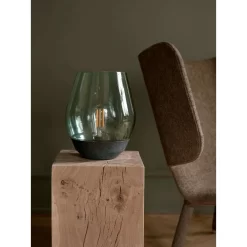 Bowl Tafellamp Verdigrised Copper/Light Green Glas - New Works - Koop Online -Verlichting Opslag NE ORKS TERRA A Residence for Grounding 34