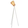 Oslo Wood VloerLamp Staal/Beige - Northern - Koop Online -Verlichting Opslag Oslo ood steel beige
