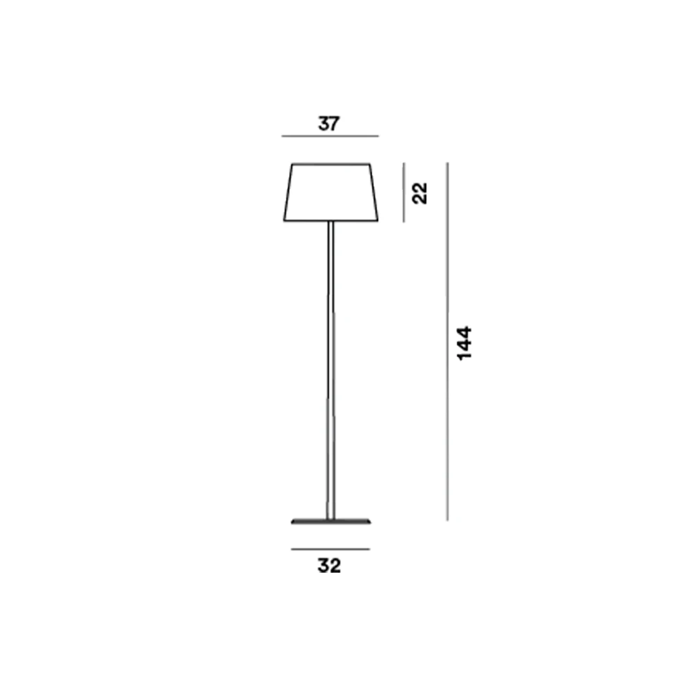 Lumiere XXL VloerLamp Alu/Gray - Foscarini - Koop Online 4 Lumiere XXL VloerLamp Alu/Gray - Foscarini - Koop Online - Afbeelding 2
