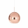 Copper Round LED Hanglamp Ø45 - Tom Dixon - Koop Online -Verlichting Opslag Tom Dixon Kobber Pendel 50 p