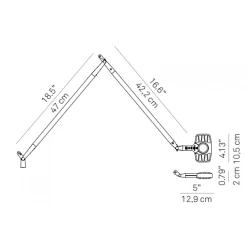 Otto Watt Wandlamp Zwart - Luceplan - Koop Online -Verlichting Opslag otto att all 4